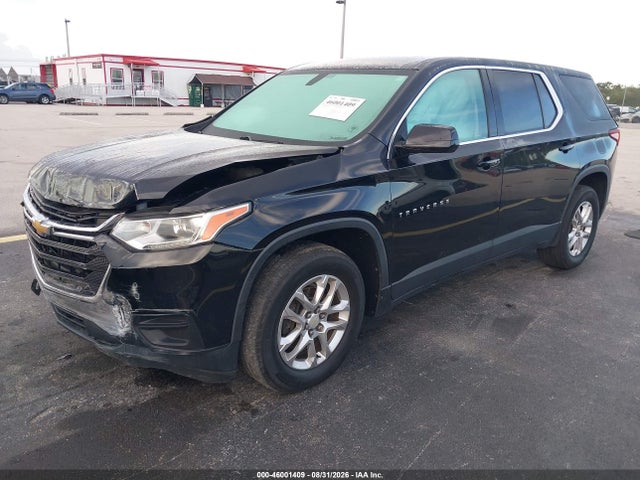 46001409 :رقم المزاد ، 1GNERFKW4JJ127983 vin ، 2018 Chevrolet Traverse Ls مزاد بيع