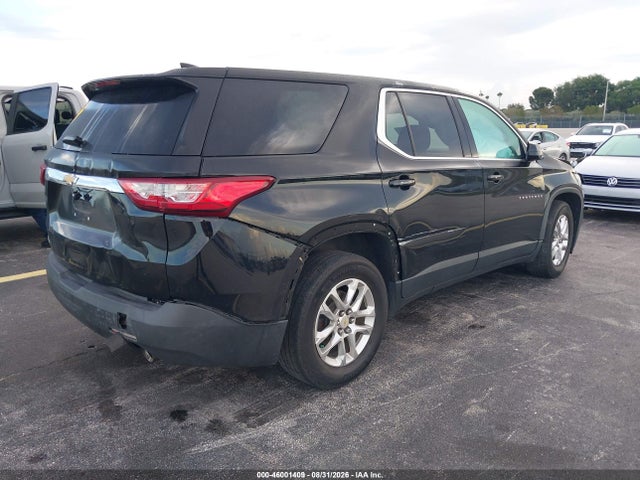 46001409 :رقم المزاد ، 1GNERFKW4JJ127983 vin ، 2018 Chevrolet Traverse Ls مزاد بيع