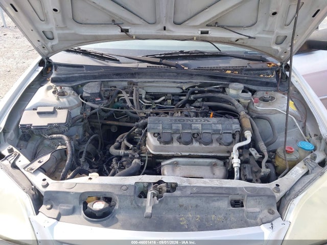 Aukcja sprzedaży 2001 Honda Civic Lx, vin: 1HGES15541L011210, numer aukcji: 46001416