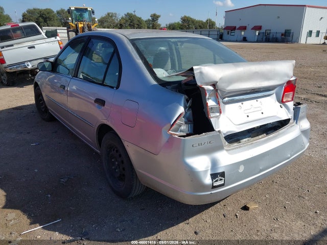 Aukcja sprzedaży 2001 Honda Civic Lx, vin: 1HGES15541L011210, numer aukcji: 46001416