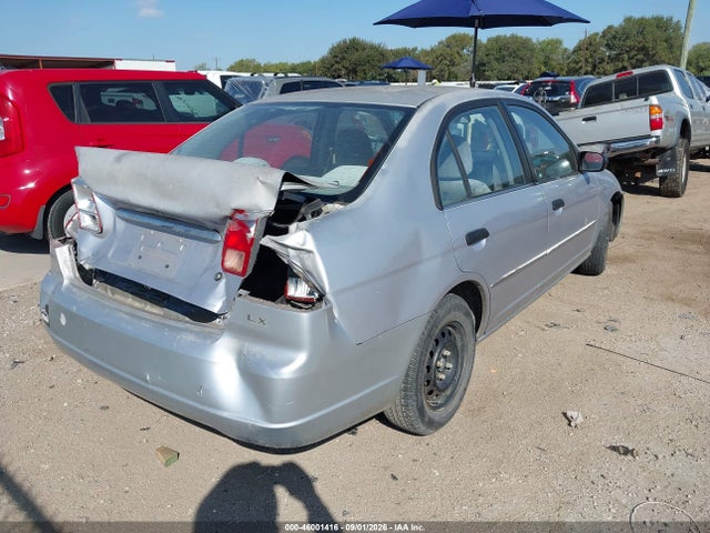Aukcja sprzedaży 2001 Honda Civic Lx, vin: 1HGES15541L011210, numer aukcji: 46001416