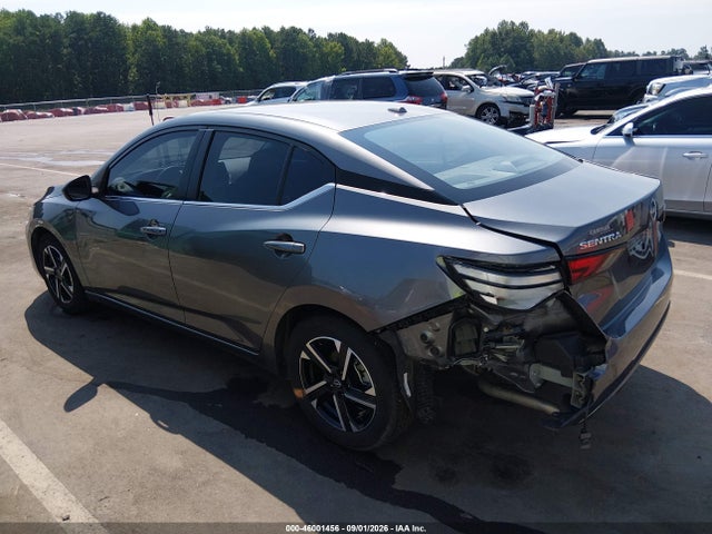 Продажа на аукционе авто 2025 Nissan Sentra Sv, vin: 3N1AB8CV4SY232634, номер лота: 46001456