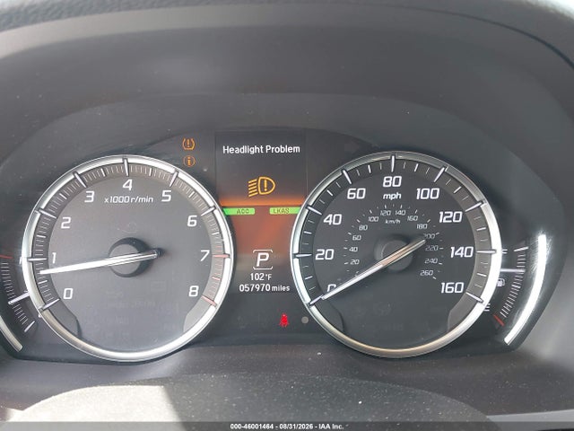 2020 Acura Mdx Standard მანქანა იყიდება აუქციონზე, vin: 5J8YD3H35LL011538, აუქციონის ნომერი: 46001464