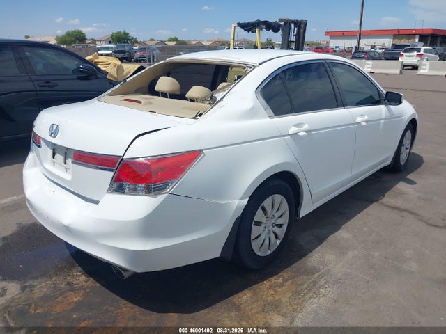Продажа на аукционе авто 2011 Honda Accord 2.4 Lx, vin: 1HGCP2F33BA122873, номер лота: 46001492