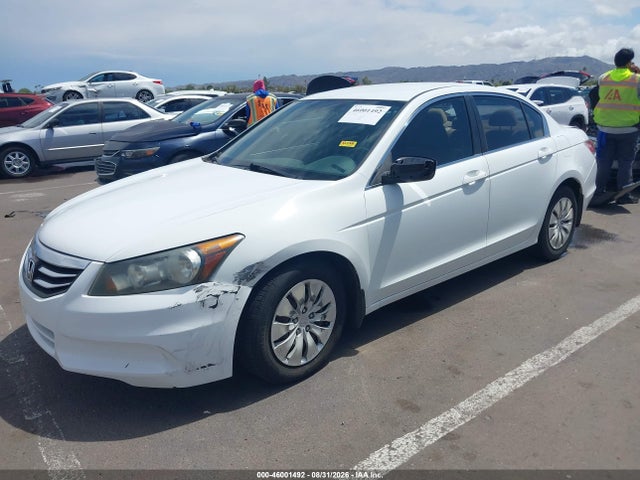 Продажа на аукционе авто 2011 Honda Accord 2.4 Lx, vin: 1HGCP2F33BA122873, номер лота: 46001492