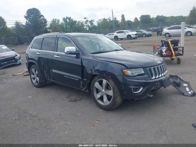 Продажа на аукционе авто 2014 Jeep Grand Cherokee Overland, vin: 1C4RJFCG6EC207675, номер лота: 46001537