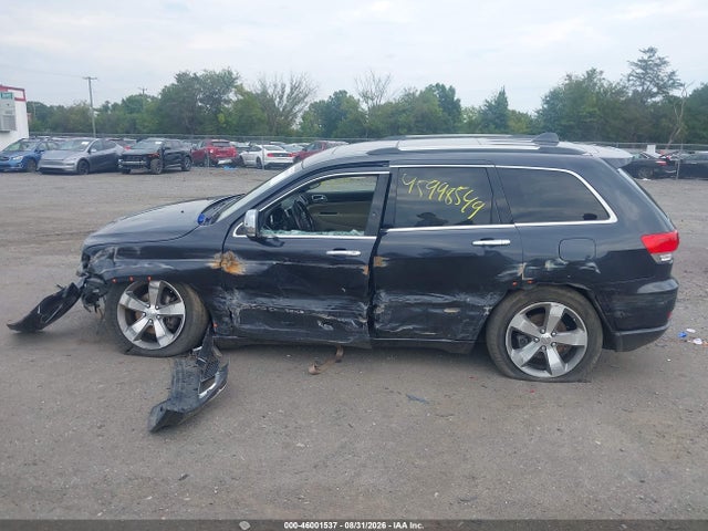 Продажа на аукционе авто 2014 Jeep Grand Cherokee Overland, vin: 1C4RJFCG6EC207675, номер лота: 46001537