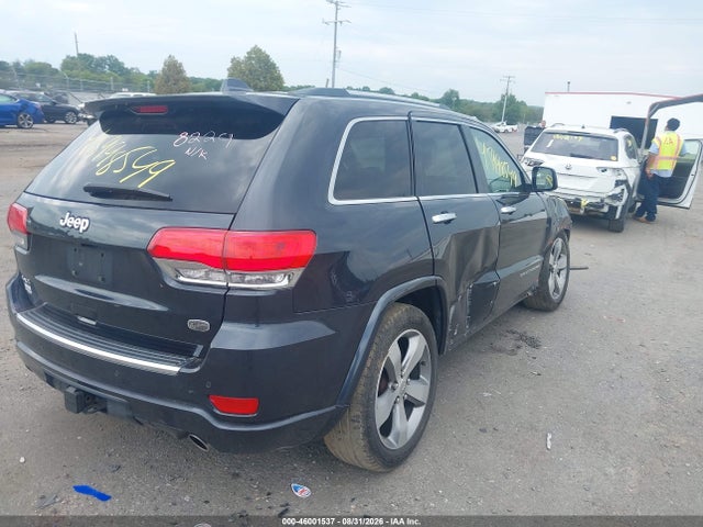 Продажа на аукционе авто 2014 Jeep Grand Cherokee Overland, vin: 1C4RJFCG6EC207675, номер лота: 46001537