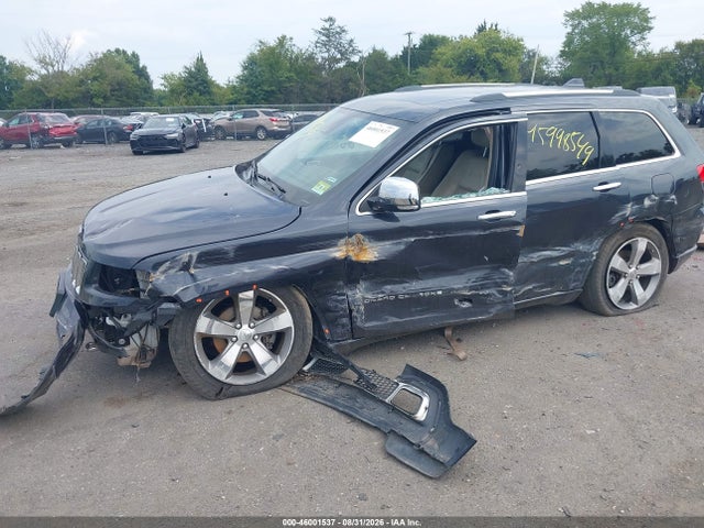 Продажа на аукционе авто 2014 Jeep Grand Cherokee Overland, vin: 1C4RJFCG6EC207675, номер лота: 46001537