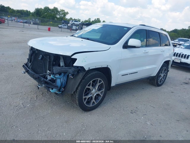 2018 Jeep Grand Cherokee Sterling Edition 4x4 მანქანა იყიდება აუქციონზე, vin: 1C4RJFBG2JC135417, აუქციონის ნომერი: 46001652
