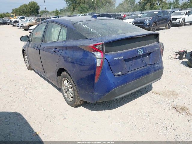 Aukcja sprzedaży 2018 Toyota Prius One, vin: JTDKBRFU2J3074831, numer aukcji: 46001689