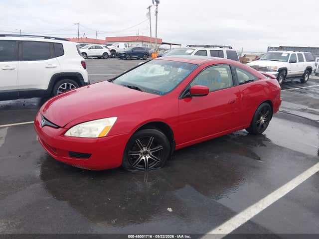Продаж на аукціоні авто 2003 Honda Accord Cpe Ex, vin: 1HGCM82623A017853, номер лоту: 46001716