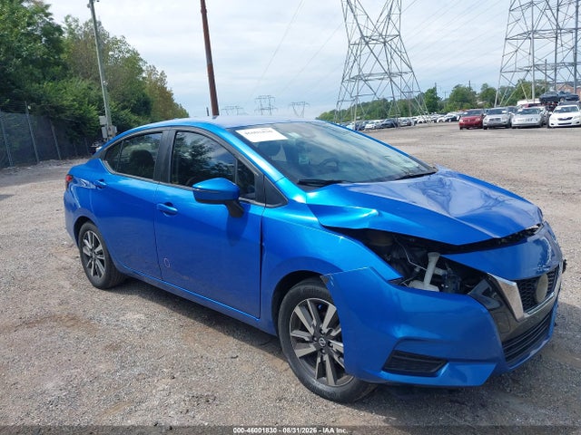 46001830 :رقم المزاد ، 3N1CN8EV1ML815272 vin ، 2021 Nissan Versa Sv Xtronic Cvt مزاد بيع
