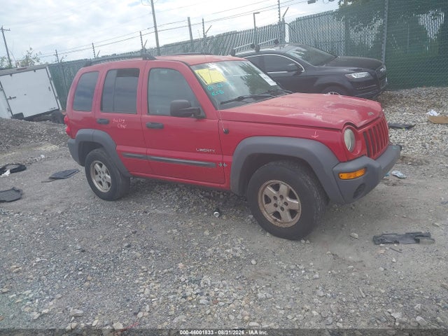 Продаж на аукціоні авто 2004 Jeep Liberty Sport, vin: 1J4GL48K94W326718, номер лоту: 46001833
