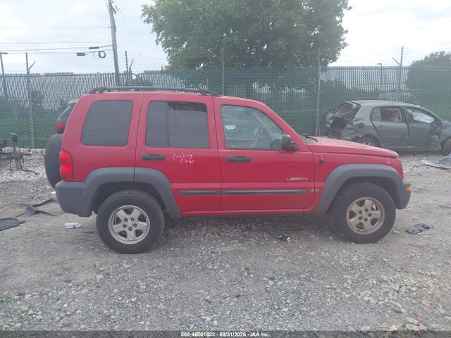 Продаж на аукціоні авто 2004 Jeep Liberty Sport, vin: 1J4GL48K94W326718, номер лоту: 46001833