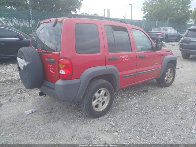 Продаж на аукціоні авто 2004 Jeep Liberty Sport, vin: 1J4GL48K94W326718, номер лоту: 46001833