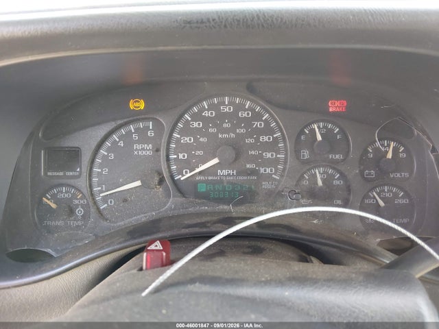 Aukcja sprzedaży 2001 Chevrolet Silverado 1500hd Ls, vin: 1GCGC13U11F197544, numer aukcji: 46001847
