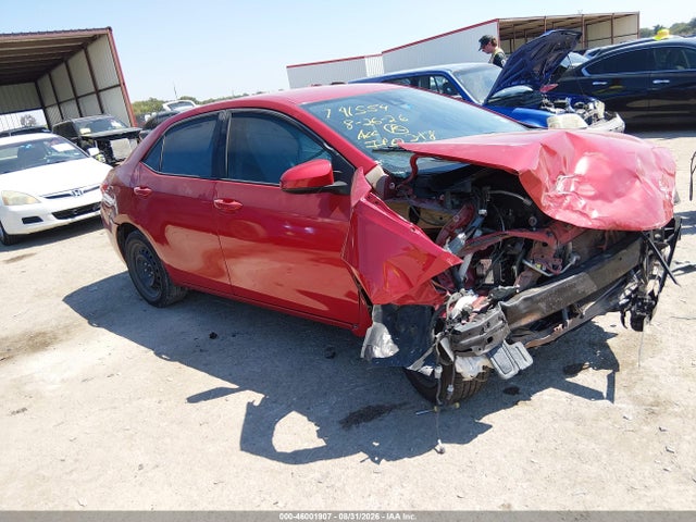 46001907 :رقم المزاد ، 5YFBURHE1JP834531 vin ، 2018 Toyota Corolla Le مزاد بيع