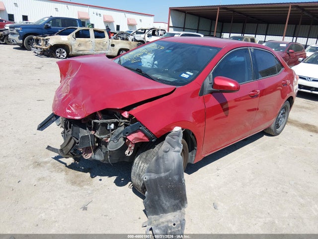 46001907 :رقم المزاد ، 5YFBURHE1JP834531 vin ، 2018 Toyota Corolla Le مزاد بيع