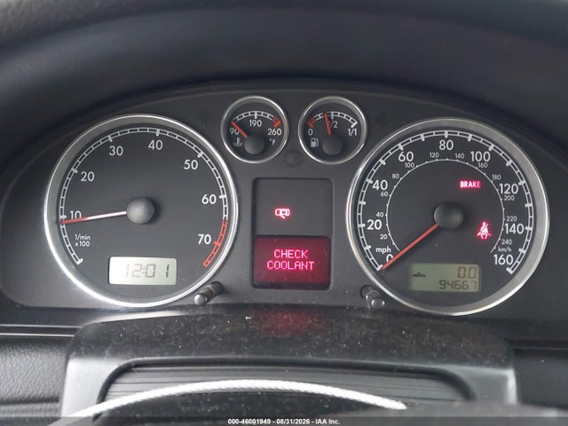 2004 Volkswagen Passat Gls მანქანა იყიდება აუქციონზე, vin: WVWVD63B84E077332, აუქციონის ნომერი: 46001949