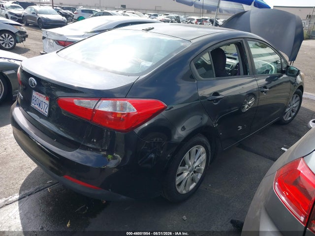 KNAFX4A63G5604345 KIA FORTE LX
