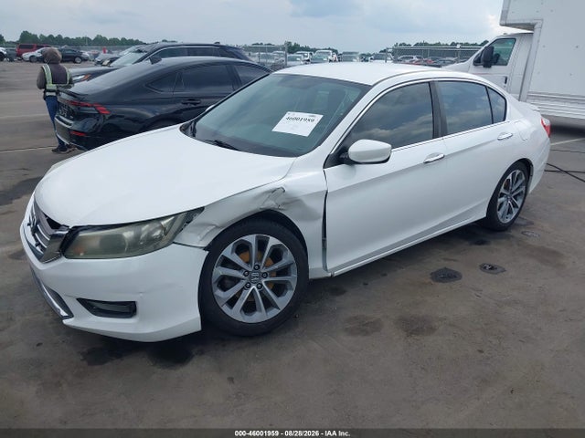 46001959 :رقم المزاد ، 1HGCR2F58EA229157 vin ، 2014 Honda Accord Sport مزاد بيع