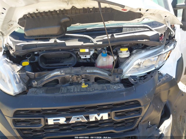 2023 Ram Promaster 3500 Cargo Van High Roof 159 Wb Ext მანქანა იყიდება აუქციონზე, vin: 3C6MRVJG7PE526182, აუქციონის ნომერი: 46001985