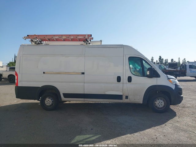 2023 Ram Promaster 3500 Cargo Van High Roof 159 Wb Ext მანქანა იყიდება აუქციონზე, vin: 3C6MRVJG7PE526182, აუქციონის ნომერი: 46001985