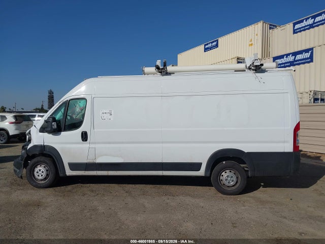 2023 Ram Promaster 3500 Cargo Van High Roof 159 Wb Ext მანქანა იყიდება აუქციონზე, vin: 3C6MRVJG7PE526182, აუქციონის ნომერი: 46001985