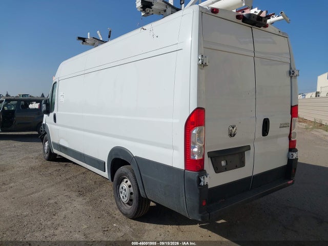 2023 Ram Promaster 3500 Cargo Van High Roof 159 Wb Ext მანქანა იყიდება აუქციონზე, vin: 3C6MRVJG7PE526182, აუქციონის ნომერი: 46001985
