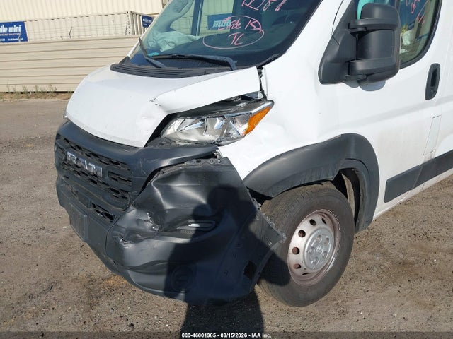 2023 Ram Promaster 3500 Cargo Van High Roof 159 Wb Ext მანქანა იყიდება აუქციონზე, vin: 3C6MRVJG7PE526182, აუქციონის ნომერი: 46001985