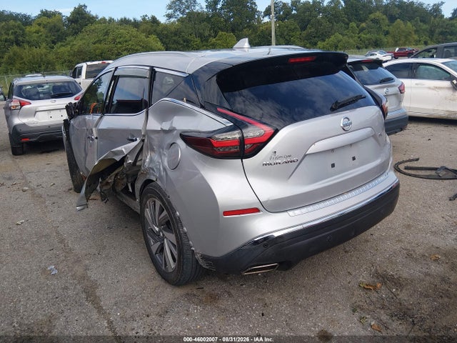 Продажа на аукционе авто 2019 Nissan Murano Sl, vin: 5N1AZ2MJ7KN160869, номер лота: 46002007