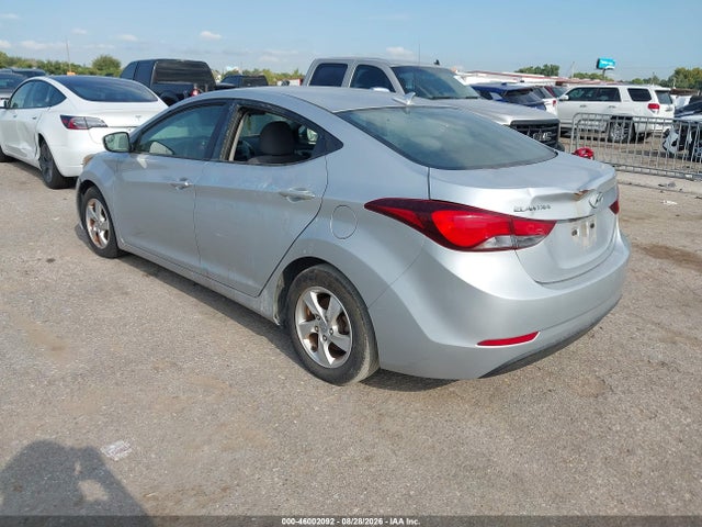 46002092 :رقم المزاد ، 5NPDH4AE8EH521943 vin ، 2014 Hyundai Elantra Se مزاد بيع