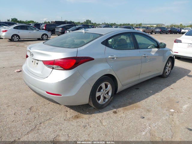 46002092 :رقم المزاد ، 5NPDH4AE8EH521943 vin ، 2014 Hyundai Elantra Se مزاد بيع