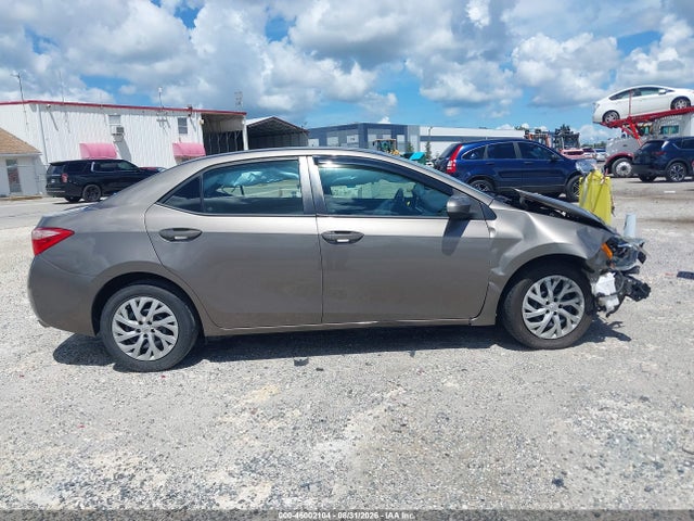 2019 Toyota Corolla Le მანქანა იყიდება აუქციონზე, vin: 2T1BURHE3KC194615, აუქციონის ნომერი: 46002104