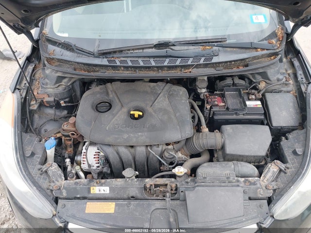 2013 Hyundai Elantra Gls მანქანა იყიდება აუქციონზე, vin: 5NPDH4AE9DH205692, აუქციონის ნომერი: 46002192