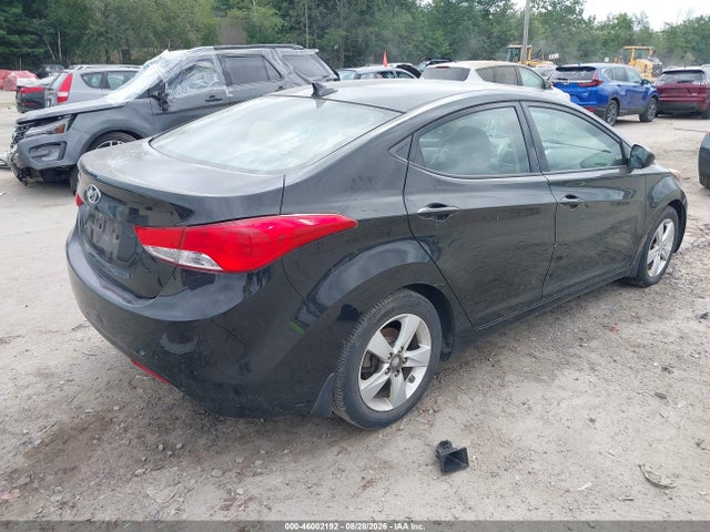 2013 Hyundai Elantra Gls მანქანა იყიდება აუქციონზე, vin: 5NPDH4AE9DH205692, აუქციონის ნომერი: 46002192