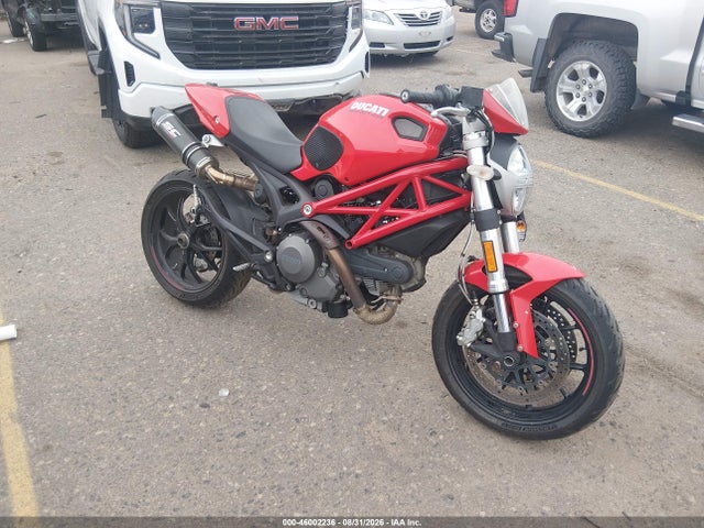 2014 Ducati Monster 796 მანქანა იყიდება აუქციონზე, vin: ZDM1RANN7EB078439, აუქციონის ნომერი: 46002236