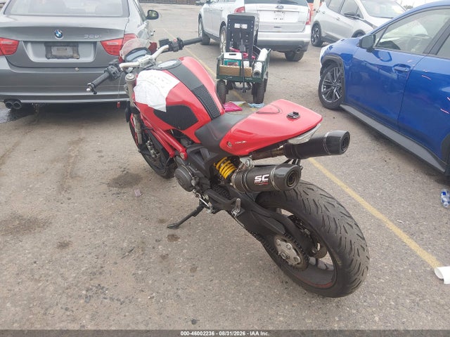 2014 Ducati Monster 796 მანქანა იყიდება აუქციონზე, vin: ZDM1RANN7EB078439, აუქციონის ნომერი: 46002236