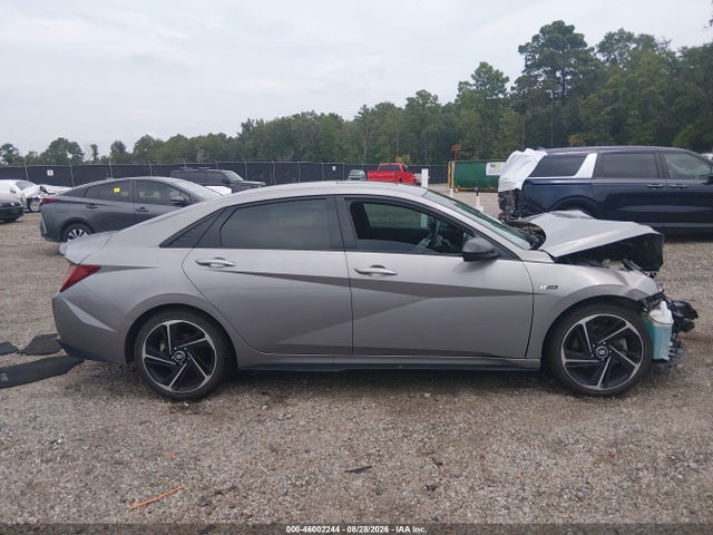 2023 Hyundai Elantra N Line მანქანა იყიდება აუქციონზე, vin: KMHLR4AFXPU544548, აუქციონის ნომერი: 46002244