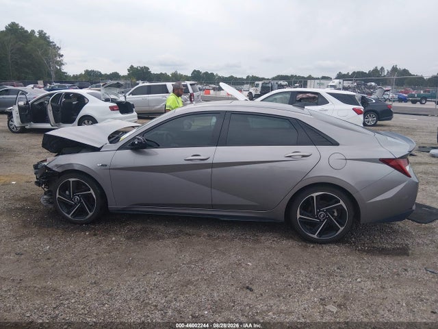 2023 Hyundai Elantra N Line მანქანა იყიდება აუქციონზე, vin: KMHLR4AFXPU544548, აუქციონის ნომერი: 46002244