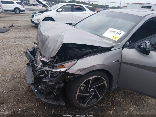 2023 Hyundai Elantra N Line მანქანა იყიდება აუქციონზე, vin: KMHLR4AFXPU544548, აუქციონის ნომერი: 46002244