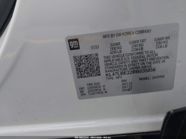 Продаж на аукціоні авто 2024 Buick Envista Sport Touring Fwd, vin: KL47LBE22RB035856, номер лоту: 46002254