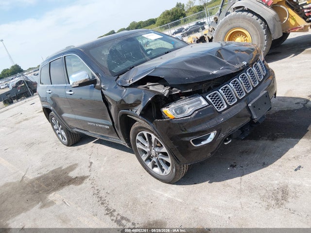 2018 Jeep Grand Cherokee Overland 4x4 მანქანა იყიდება აუქციონზე, vin: 1C4RJFCG0JC449291, აუქციონის ნომერი: 46002261