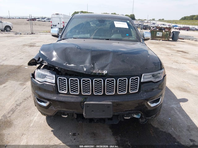 2018 Jeep Grand Cherokee Overland 4x4 მანქანა იყიდება აუქციონზე, vin: 1C4RJFCG0JC449291, აუქციონის ნომერი: 46002261