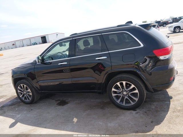 2018 Jeep Grand Cherokee Overland 4x4 მანქანა იყიდება აუქციონზე, vin: 1C4RJFCG0JC449291, აუქციონის ნომერი: 46002261