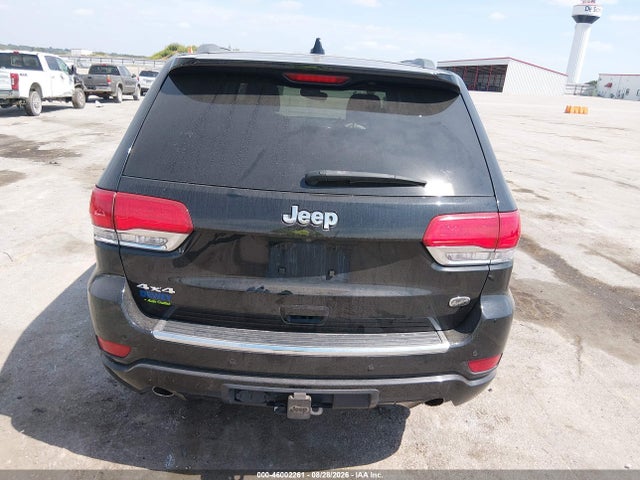 2018 Jeep Grand Cherokee Overland 4x4 მანქანა იყიდება აუქციონზე, vin: 1C4RJFCG0JC449291, აუქციონის ნომერი: 46002261
