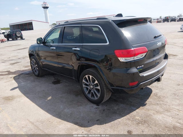 2018 Jeep Grand Cherokee Overland 4x4 მანქანა იყიდება აუქციონზე, vin: 1C4RJFCG0JC449291, აუქციონის ნომერი: 46002261