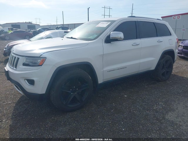 Aukcja sprzedaży 2014 Jeep Grand Cherokee Limited, vin: 1C4RJFBG1EC285296, numer aukcji: 46002280