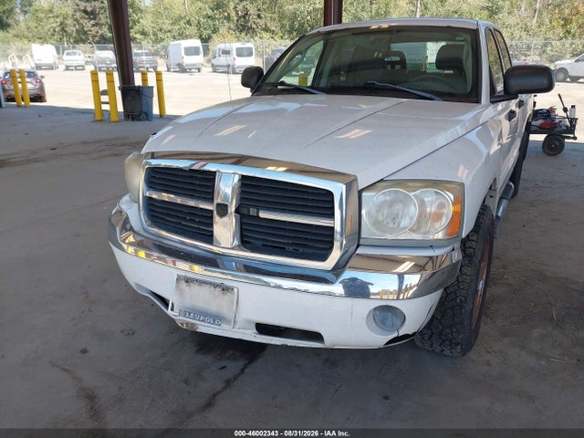 2006 Dodge Dakota Laramie მანქანა იყიდება აუქციონზე, vin: 1D7HW58N36S589255, აუქციონის ნომერი: 46002343